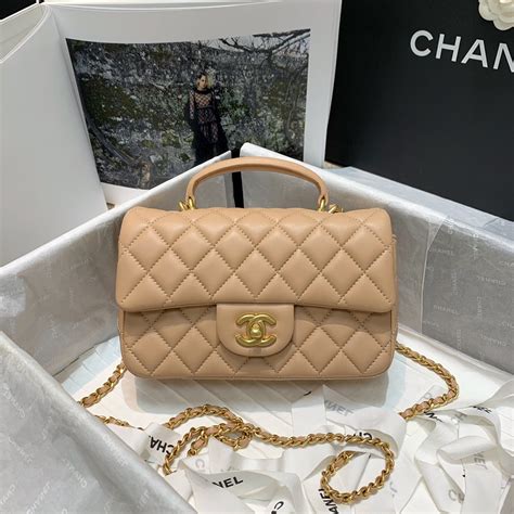 chanel mini flap bag top handle 2021|chanel flap bag sale.